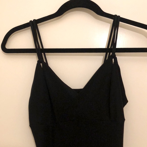 X Gen Black Maxi Dress With Knotted Straps Size S - Picture 3 of 7